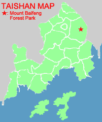 Mount Baifeng Map